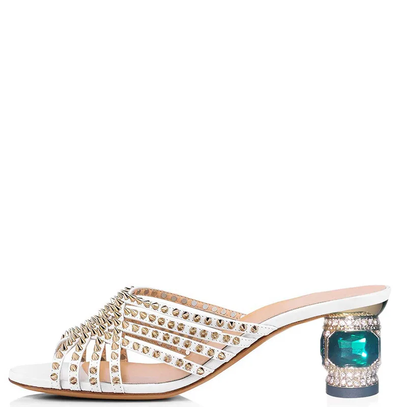 white_rivets_rhinestone_chunky_heel_mule_sandals_3_