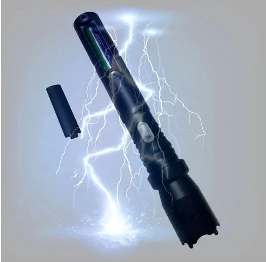 

Electric Shock Stick Hot Sell People Funny April Fool's Day The Whole Person Tricky Electric Toy Flashlight