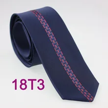 YIBEI coahella Ties темно-синий мужской тонкий галстук с красным вертикальным полосатым галстуком из микрофибры 6 см галстуки в повседневном стиле матч платье рубашки