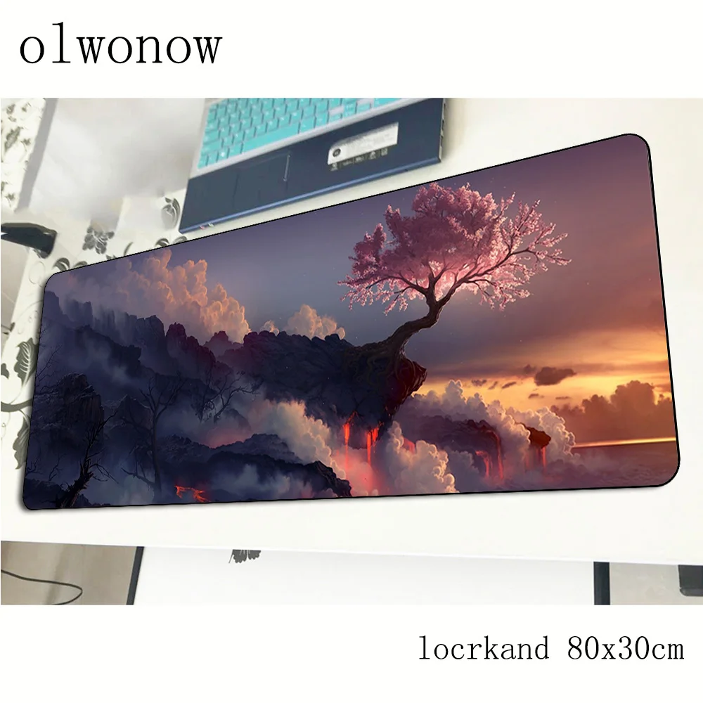  art mousepad 80x30cm anime gaming mouse pad big gamer mat New arrival game computer desk padmouse k