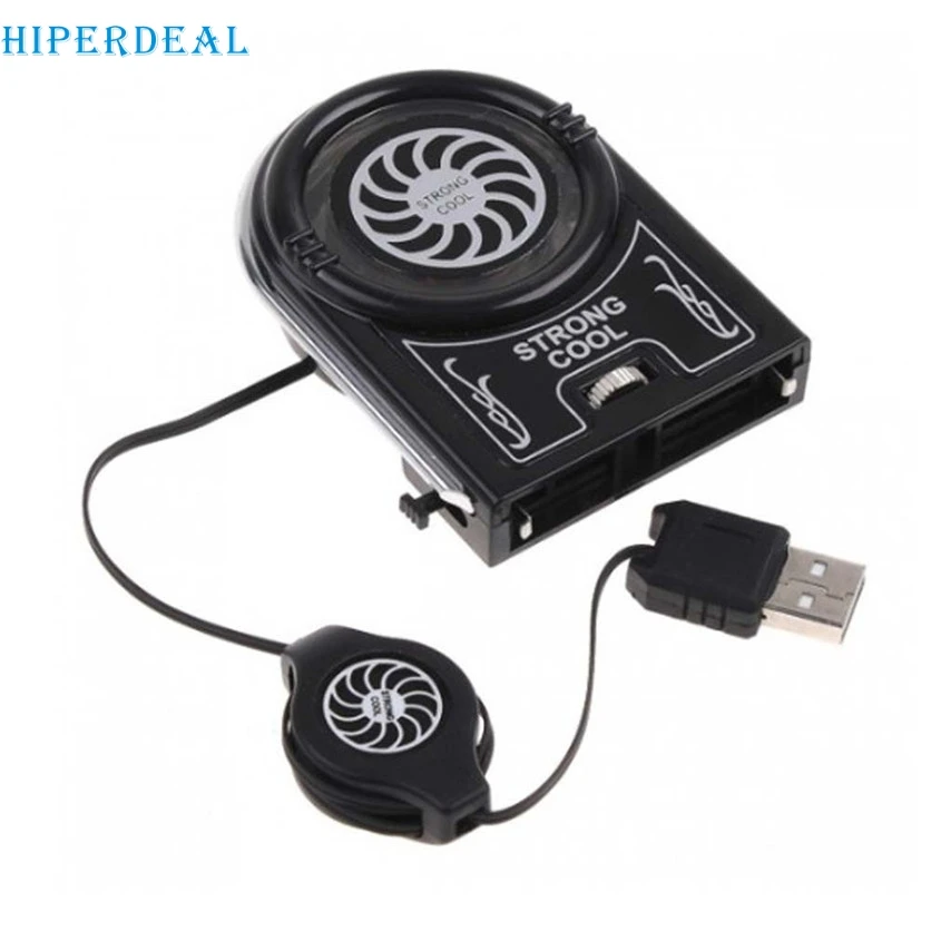 HIPERDEAL Factory Price Mini USB Cooler Air Extracting Cooling Pad Fan