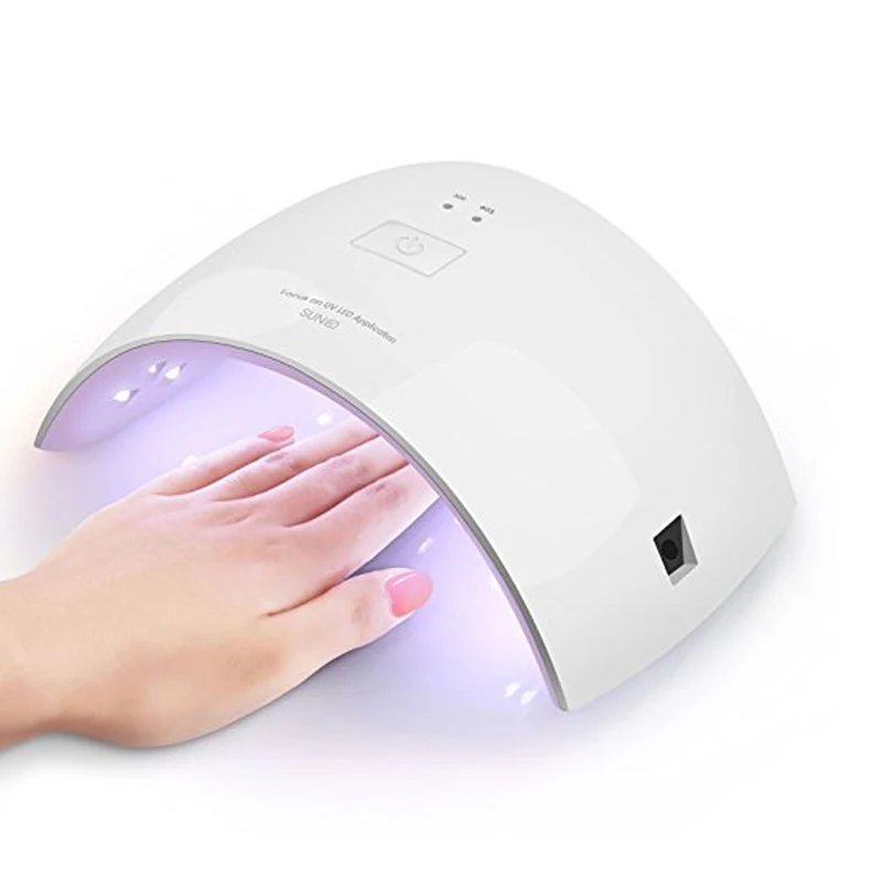 

Nail Art Tools 24W Nails Dryer Curing Light With Bottom LCD Display UV LED Lamps Fingernail Toenail Gels Based Polishes