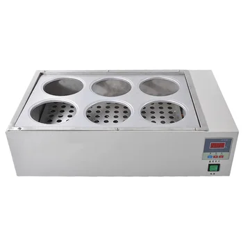 

1PC HH-6 six holes digital electric thermostatic water bath 202 Material standing station 110V