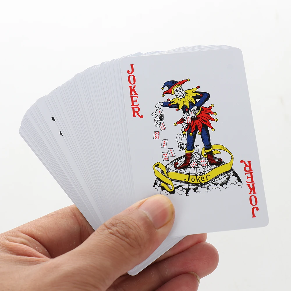 Kopen Waterdichte Poker PVC Plastic Speelkaarten Poker Card Game Set Collection Deck Nieuwigheid Playing Game Card Poken Hot Selling