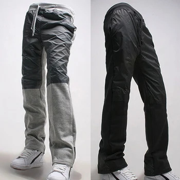 

HOT 2020 Outdoor spring autumn Active Sport GYM Jogging joggers men's trousers slacks cycling young straight patchwork pants