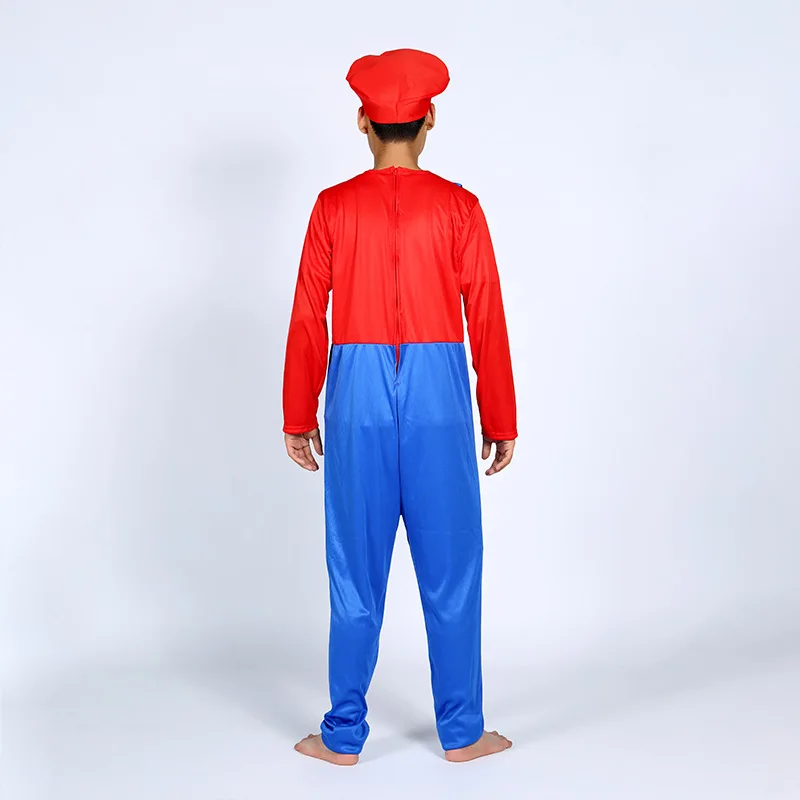 Костюм для косплея взрослых и детей костюм Super Mario Bros Детские вечерние костюмы