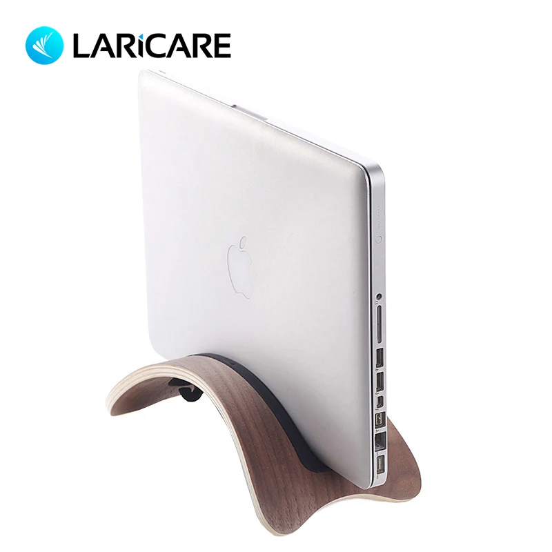  LARICARE L-01 Natural Wood Laptop Stand Holder Support for notebook laptop macBook air/ pro