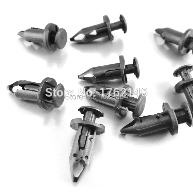 100 pcs ATV Fender Retainer Clips Fasteners Case For Bayou, Brute