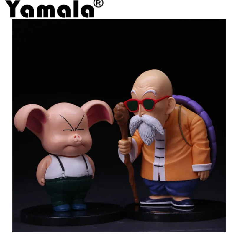 

[Yamala] 10-14cm Dragon Ball Z Master Roshi Anime Action Figure PVC Collection toys for christmas gift free shipping Gift