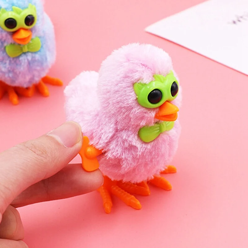 New-1pcs-Glasses-Plush-Chick-Toy-Clockwork-Toy-Plush-Chick-Cute-Toys-Baby-Children-s-Plush (1)