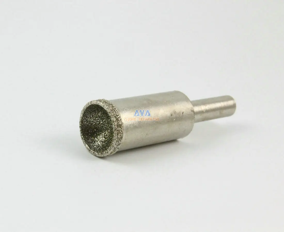 3 Pcs 13mm Diamond Mounted Point Spherical Concave Head Grinding Bit