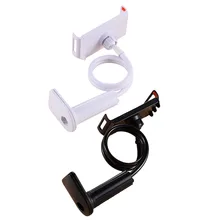 Black White 360 Gooseneck Table Bed Clamp Stand Holder Mount For iPad Tablet Flexible Arm US