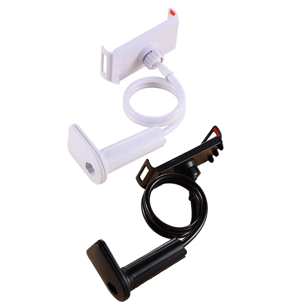 

Black White 360 Gooseneck Table Bed Clamp Stand Holder Mount For iPad Tablet Flexible Arm US