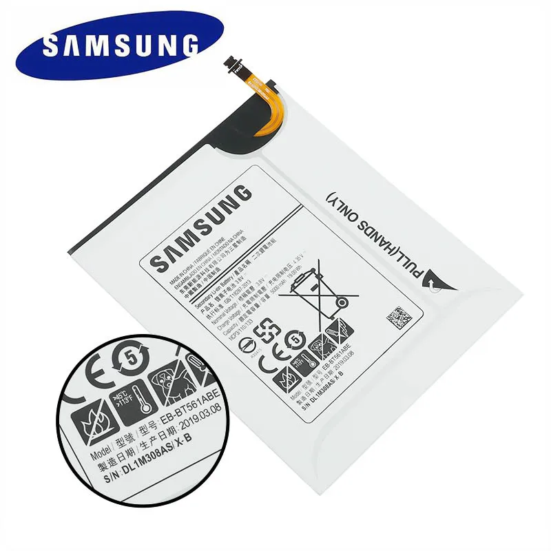 Сменный аккумулятор EB-BT561ABE для samsung GALAXY Tab E T560 T561 SM-T560 аутентичный Аккумулятор для планшета 5000 мАч+ Инструменты