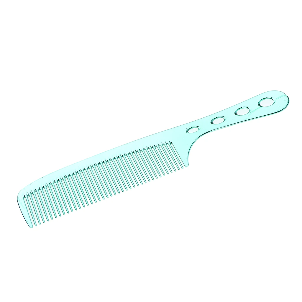 Space Aluminum Antistatic Haircutting Styling Barber Comb For Women Heat & Corrosion Resistant Professional