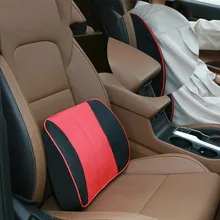 Автомобиль поясничной автомобиль памяти хлопок поясничного офис дышащая подушка