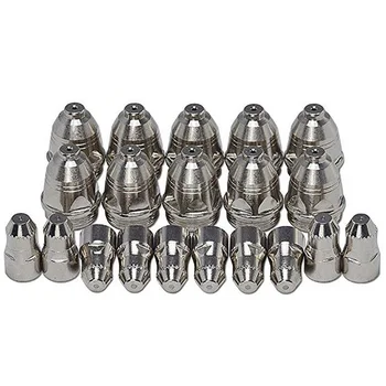 

25pcs P-80 Plasma Cutter Cutting Torch P80 Welding Consumables Electrode Tip Cup Plasma Cutter Cutting Torch Accessories