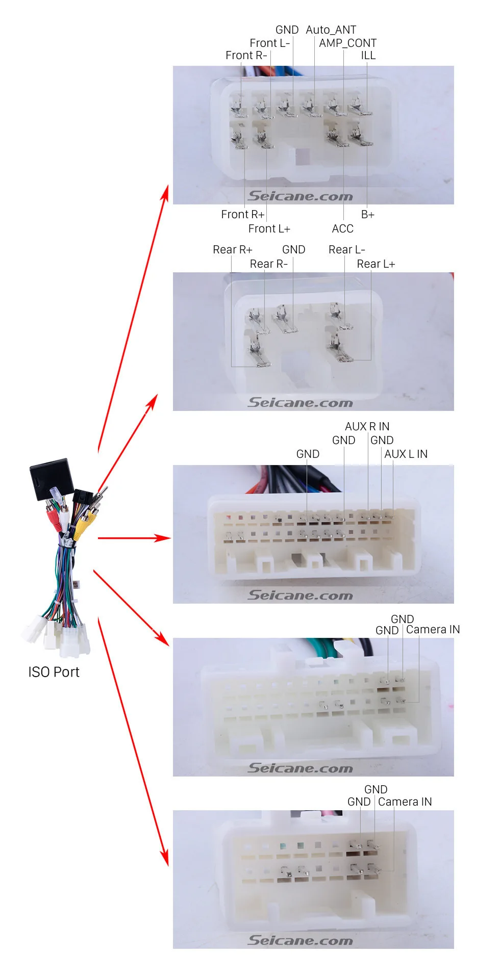 Top Seicane Android 8.1 10.1" 2Din Wifi Multimedia Player 4Core For 2015 Toyota Highlander Head Unit Car Radio Audio GPS Navi Stereo 22