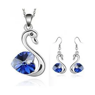 Оптовая продажа модные серьги подвески в виде сердца ювелирные наборы|fashion jewelry