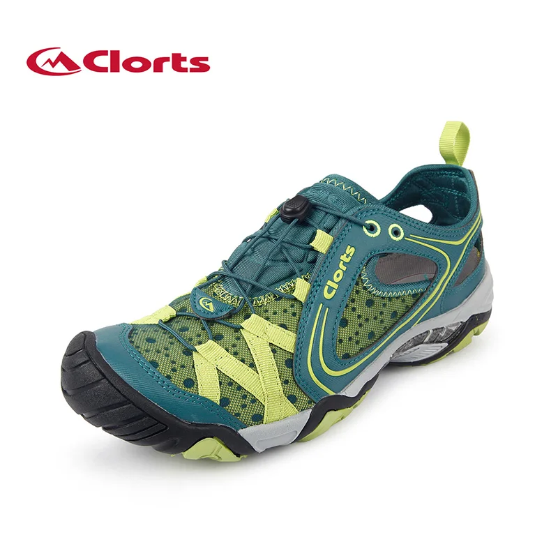 

Clorts Mens Water Shoes Quick-Drying Summer Wading Shoes PU Mesh Upstream Shoes 3H023A/C