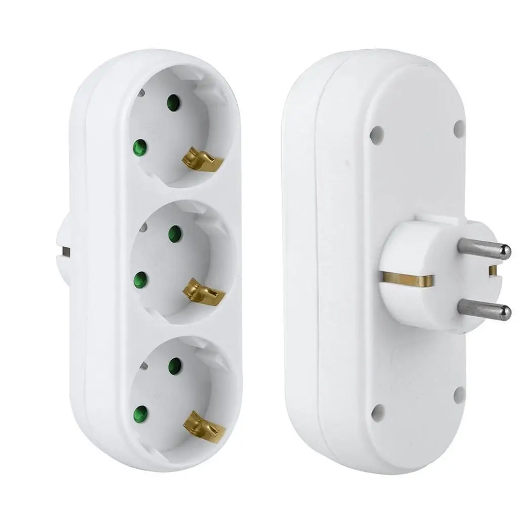 

EU Standard Power Conversion Plug 3 Holes 2 Holes Power Plug 250V Power Conversion Plug Converter Socket Travel,Office,Home