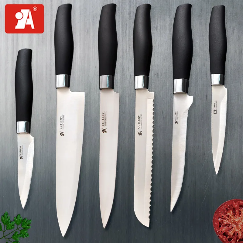

High Quality Kitchen Knives Chef Paring Utility Bread Slicing knife stainless steel Sharp Blade Kitchen Tools kitchen wares