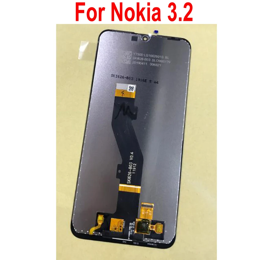 

100% Tested Best Working LCD Display Touch Panel Screen Digitizer Assembly Glass Sensor For Nokia 3.2 Mobile Phone Parts