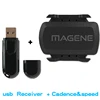 USB ANT + приемник частоты сердечных сокращений, совместимый с Garmin Forerunner секундомером, велосипедная компьютерная наклейка ► Фото 2/4