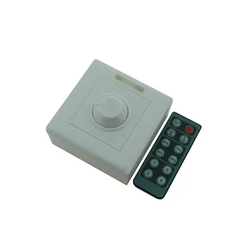 

1X High quality single color LED dimmer controller DC12-24V input free shipping