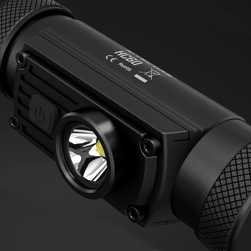 Nitecore перезаряжаемый налобный фонарь CREE XM-L2 U2 1000 люмен светодиодный водонепроницаемый налобный фонарь HC60 HC60W 18650 Аккумулятор для кемпинга и рыбалки