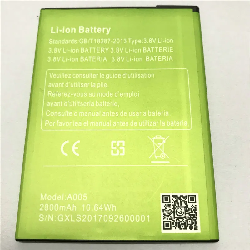 

2800mAh Battery for Gooweel M13/M13 Pro/SERIES 3G 5.0inch/A005 Batteries + track code