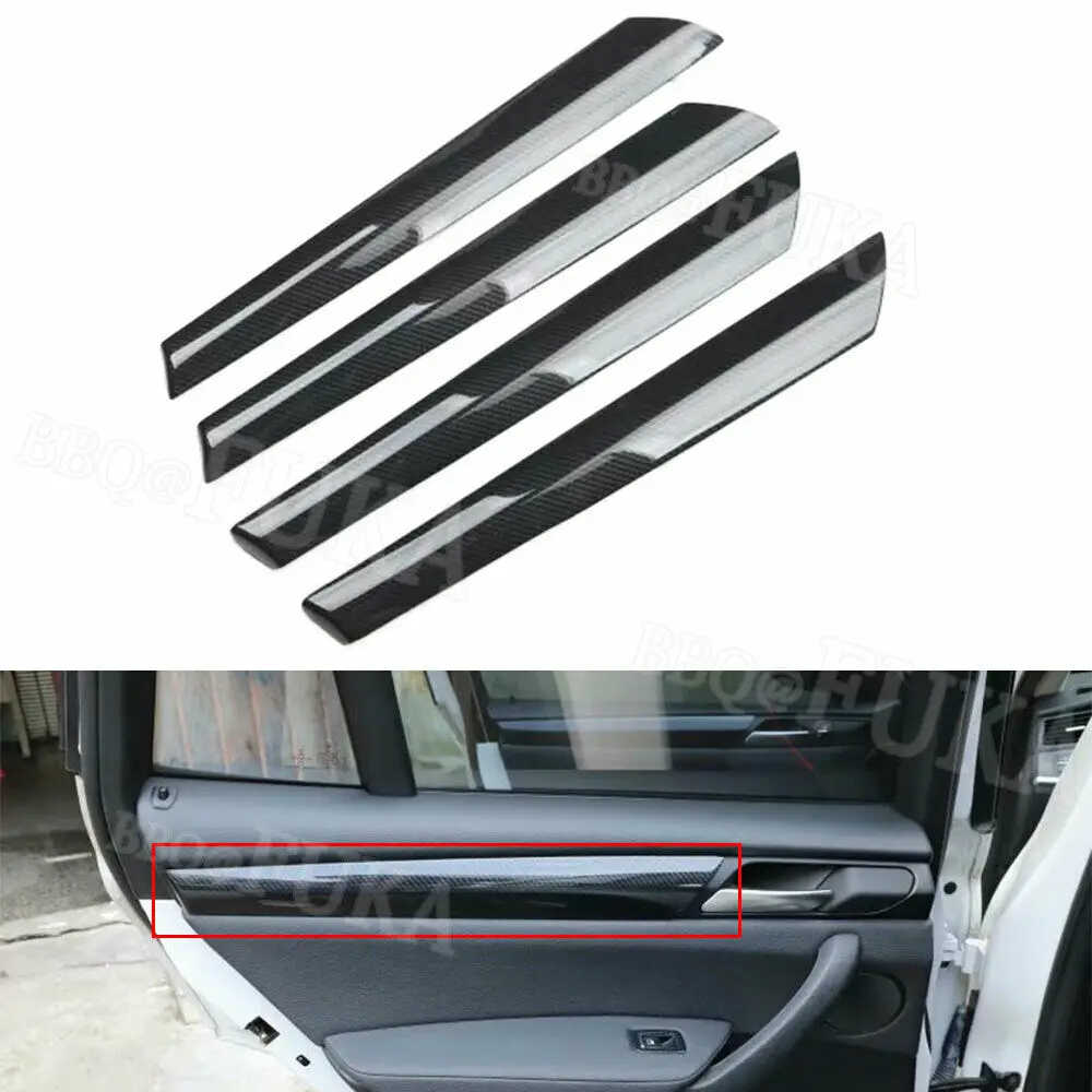  Auto Car Accessories 2016 For 2011 2012 2013 2014 2015 BMW X3 F25 X4 Carbon Fiber Style Interior Ge