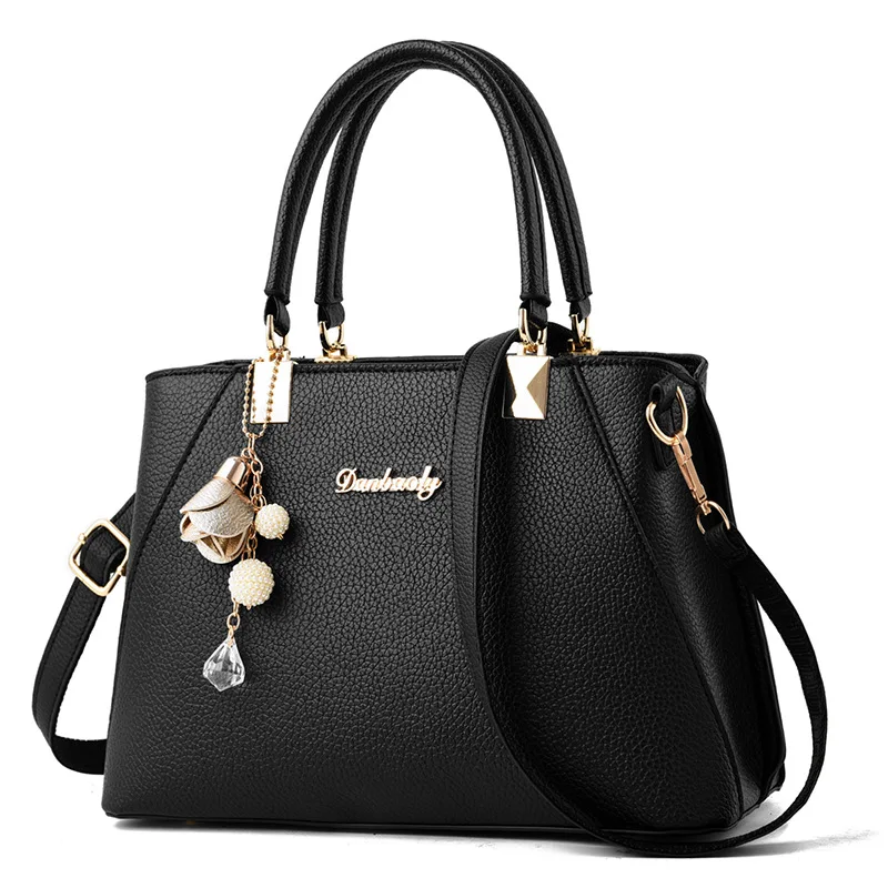 السيدات حقيبة يد للنساء 2018 قمة الموضة-مقبض حقيبة حقائب الكتف عالية الجودة المرأة كبيرة بو حقيبة الجراب الجلدية حقيبة حقيبة ساع