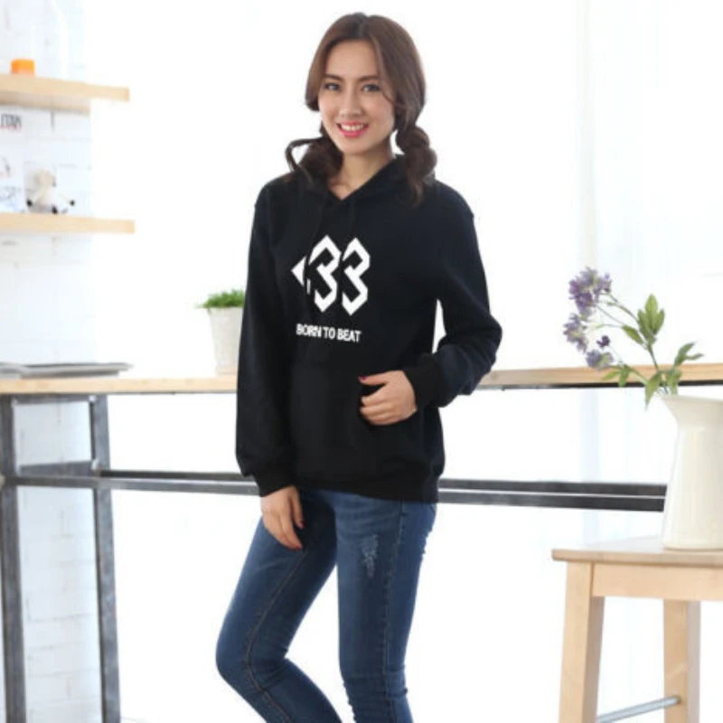 Mainlead Kpop Idol Born To Beat Btob Black Pullover Hoodie Plus Size Fans Sweatshirt ARMY
