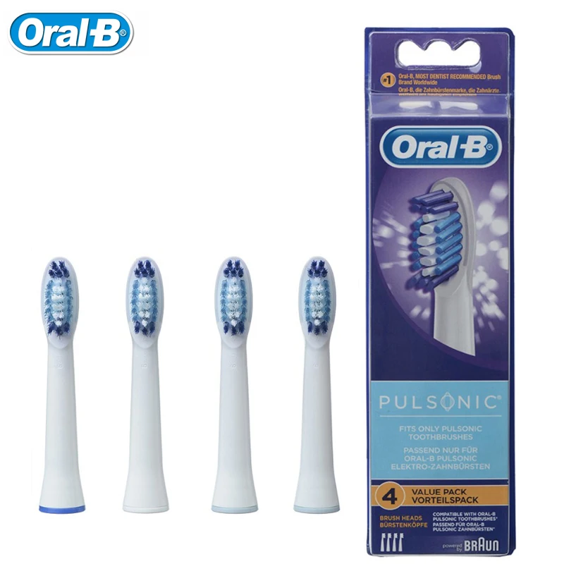 

Oral B Electric Toothbrush Replacement Heads SR32-4 Deep Dlean Genuine Tooth Brush Heads