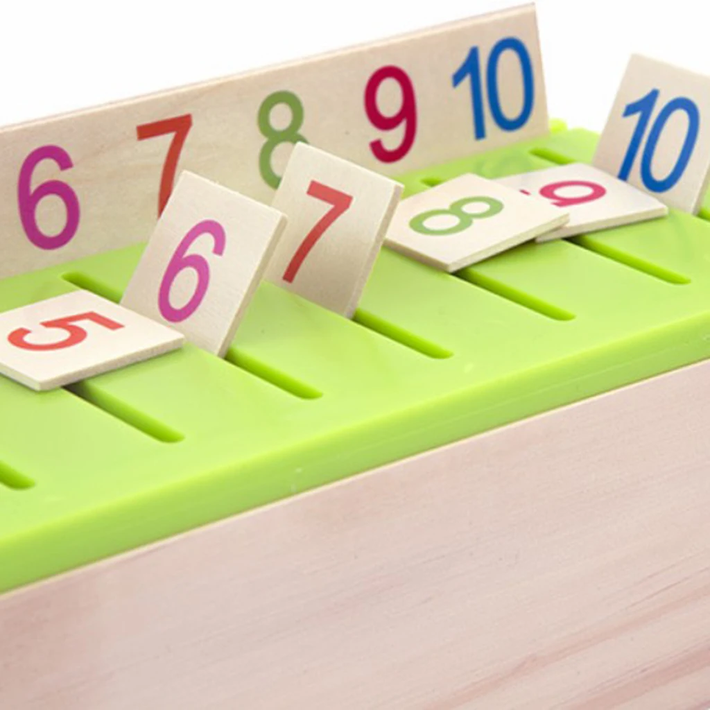 Wood Montessori Sorting Toys Kit for Kids Learning Category Matching