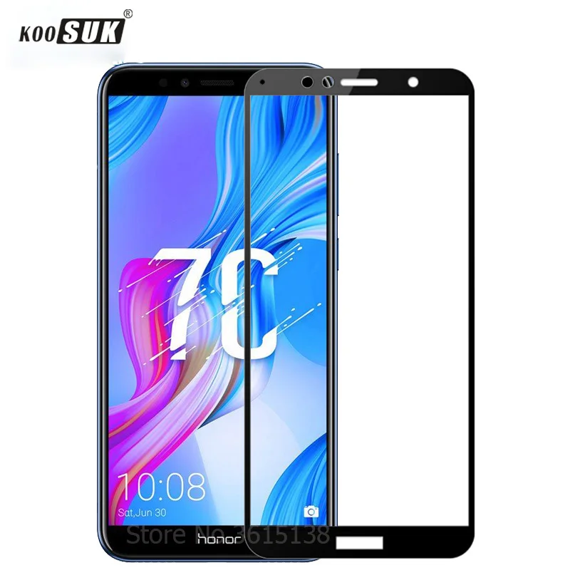 Защитное стекло для Huawei Honor 7C закаленное 7 C русская версия 5 дюйма | Мобильные