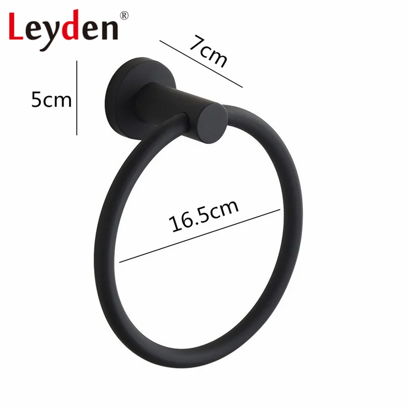 Настенное кольцо для полотенец из нержавеющей стали 304|towel ring|black towel ringsbathroom accessories