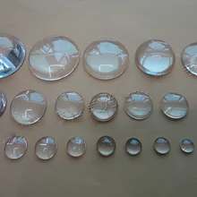 5 шт. 6 8 10 мм мини оптическое стекло фокусное расстояние светодиодный плоский выпуклый конденсатор светодиодные стеклянные линзы