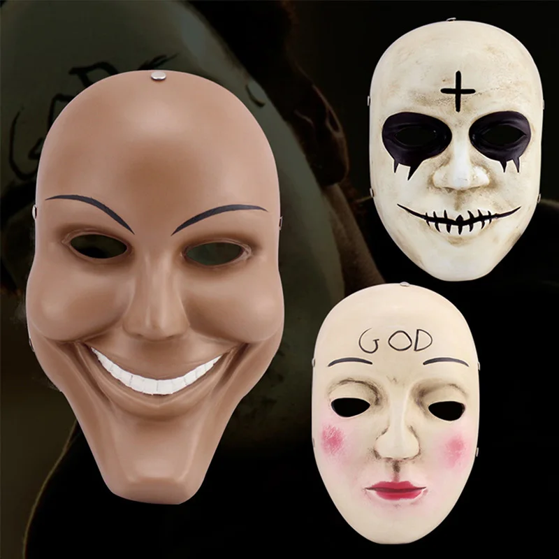 H&D The Purge Anarchy Movie The God/Cross/Smile Mask Halloween Party