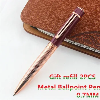 

luxury Diamond Metal Ballpoint Pens for Gift Office Supplies Gold Rose School Supplies Stationery Crystal Roller ball Pen