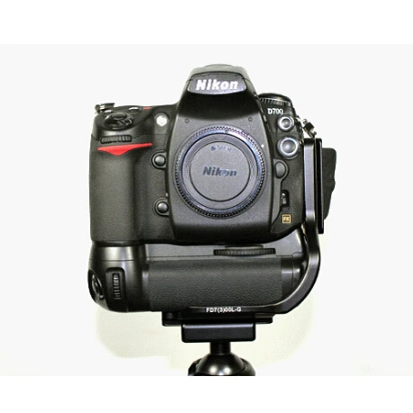 

Vertical L Type Bracket Tripod Quick Release Plate Base Perfect For Nikon D300 D700 with Battery Grip MB-D10 PT090