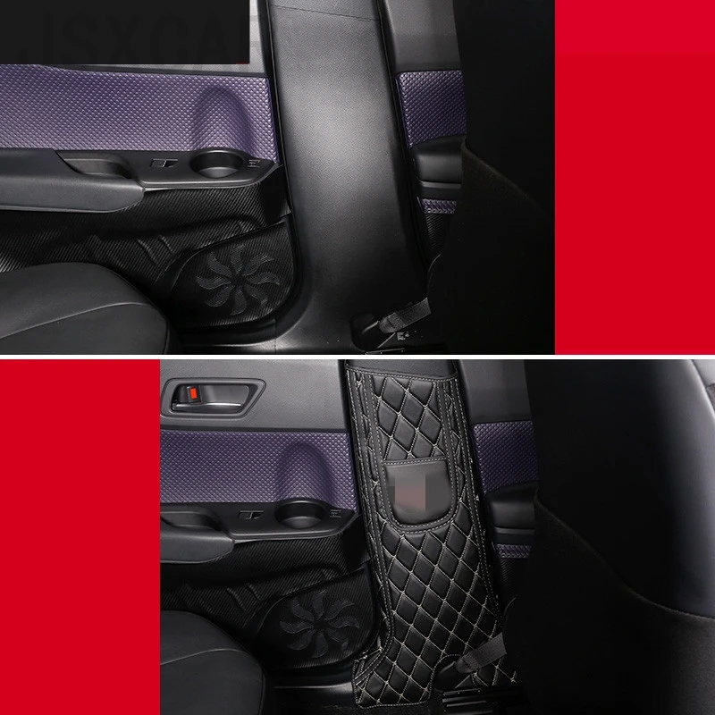 Сиденье для ухода за b-стойки протектор стул anti-kick Коврик защитный щит от грязи автомобиль интерьера модификации для Toyota C-HR CH-R