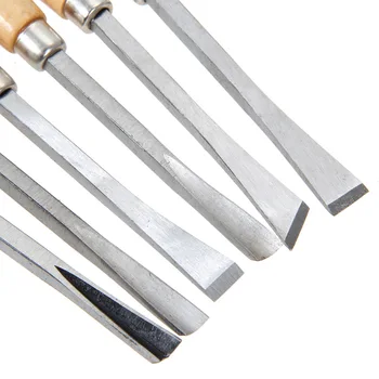 

6PCS Assorted Wood Working Chisel Carving Chisels Tools Gouge Skew Sculpting Hand Tool Set AI88