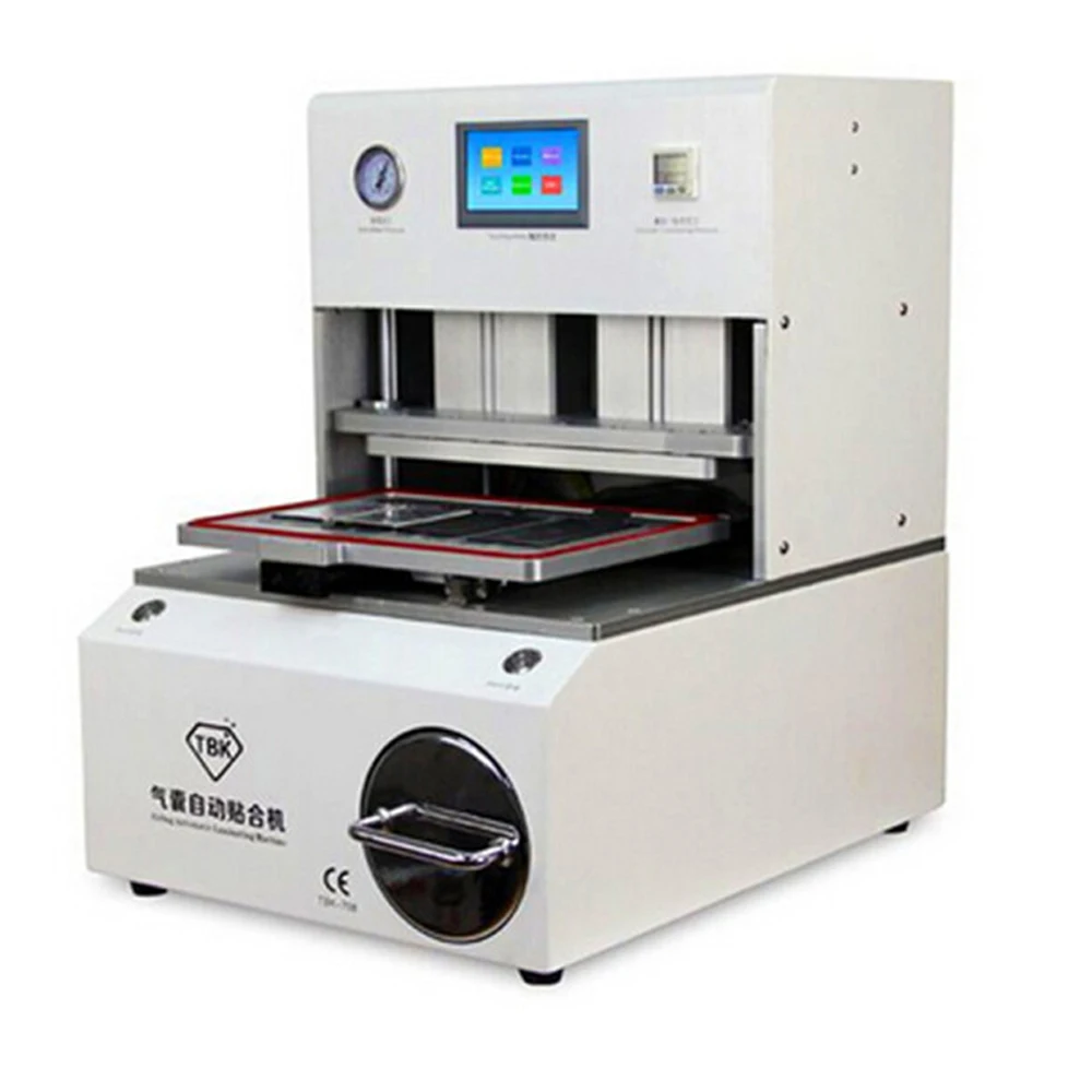 

TBK-708 Automatic Airbag Vacuum OCA LCD Laminating Machine For iPhone Samsung S6 Edge Touch Screen Digitizer Refurbish Fix