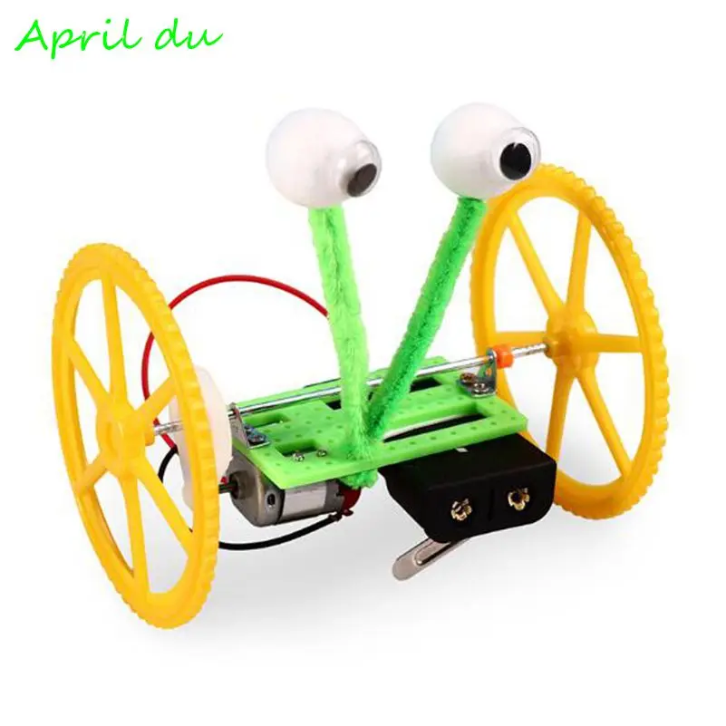 

1pcs Children's science experiment toy DIY technology small production small invention science equipment balance car robot