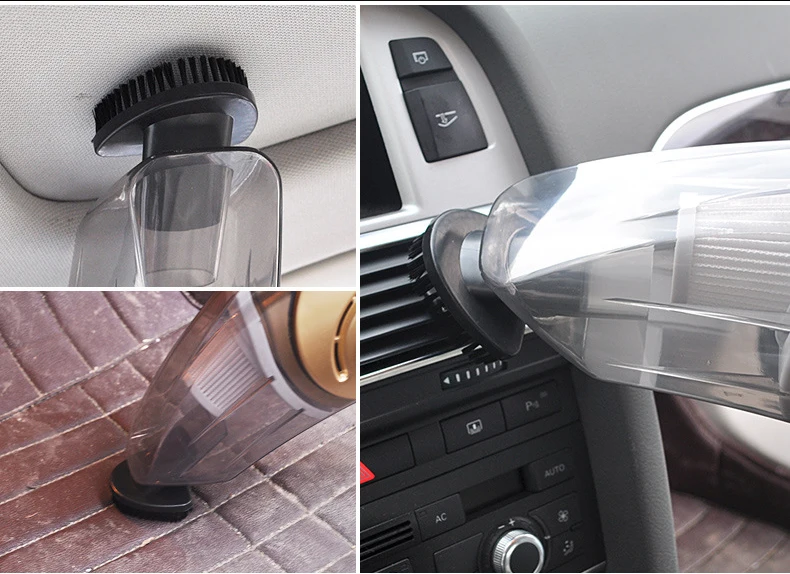 OHANNY car Vacuum cleaner wet and dry duster auto care with tire pressure gauge and air pump inflator Lighting dust function