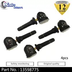 Сюань 4 шт. TPMS шин давление мониторы сенсор для Opel GMC Chevrolet Corvette 433 МГц 13598775 13581560 автомобиля интимные аксессуары