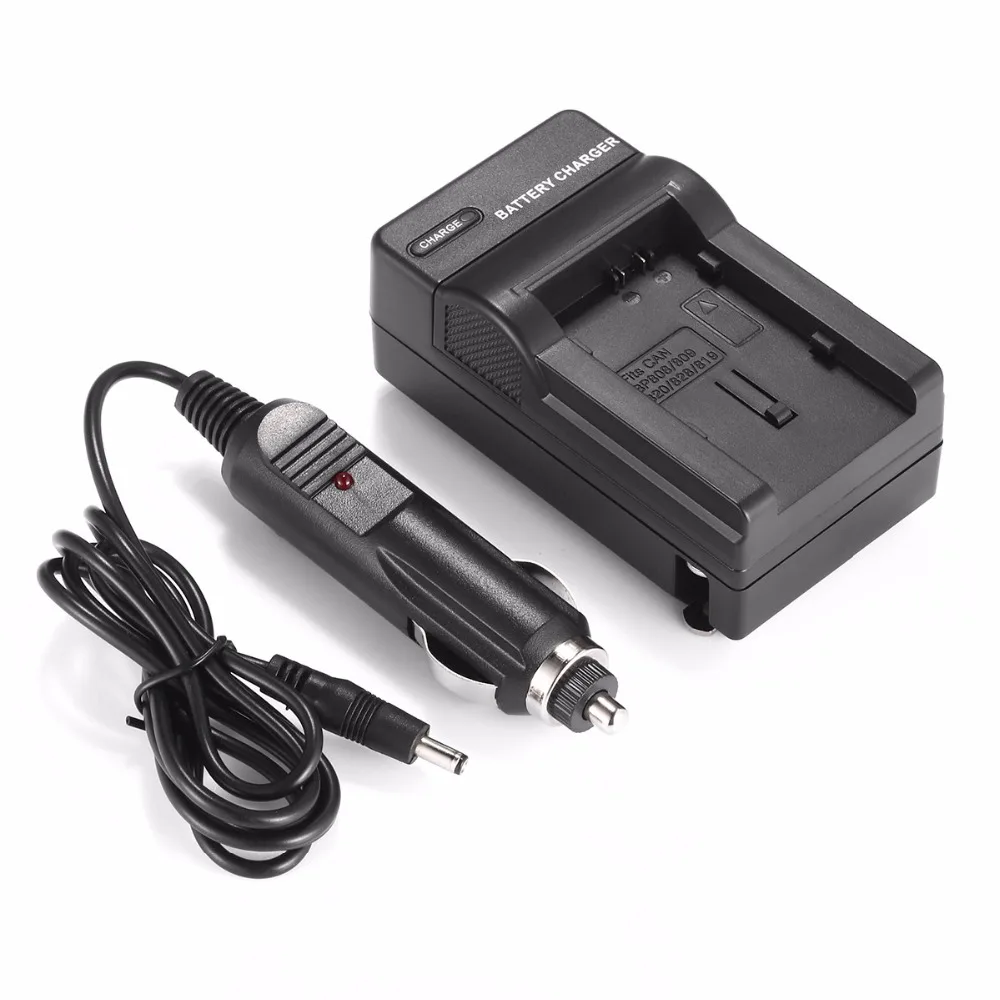 Powerextra BP827 Battery Charger for Canon VIXIA HF20 HF21 HF200 HF G10