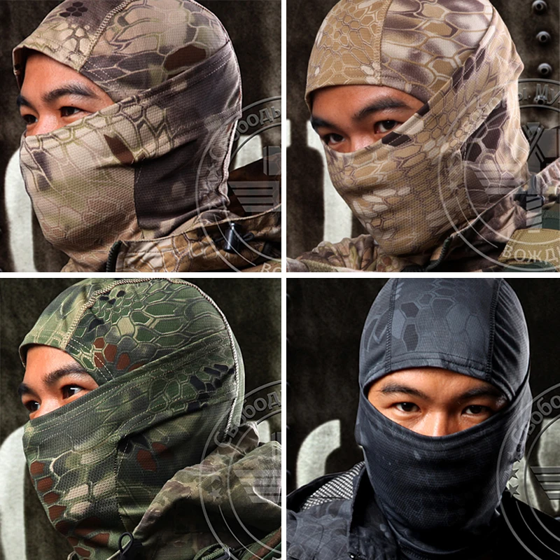 

Multicam Balaclava Real Tree Camouflage Military Tactical Army Airsoft Paintball Windproof Snowboard Protection Full Face Mask